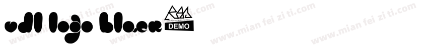 Vdl logo black字体转换